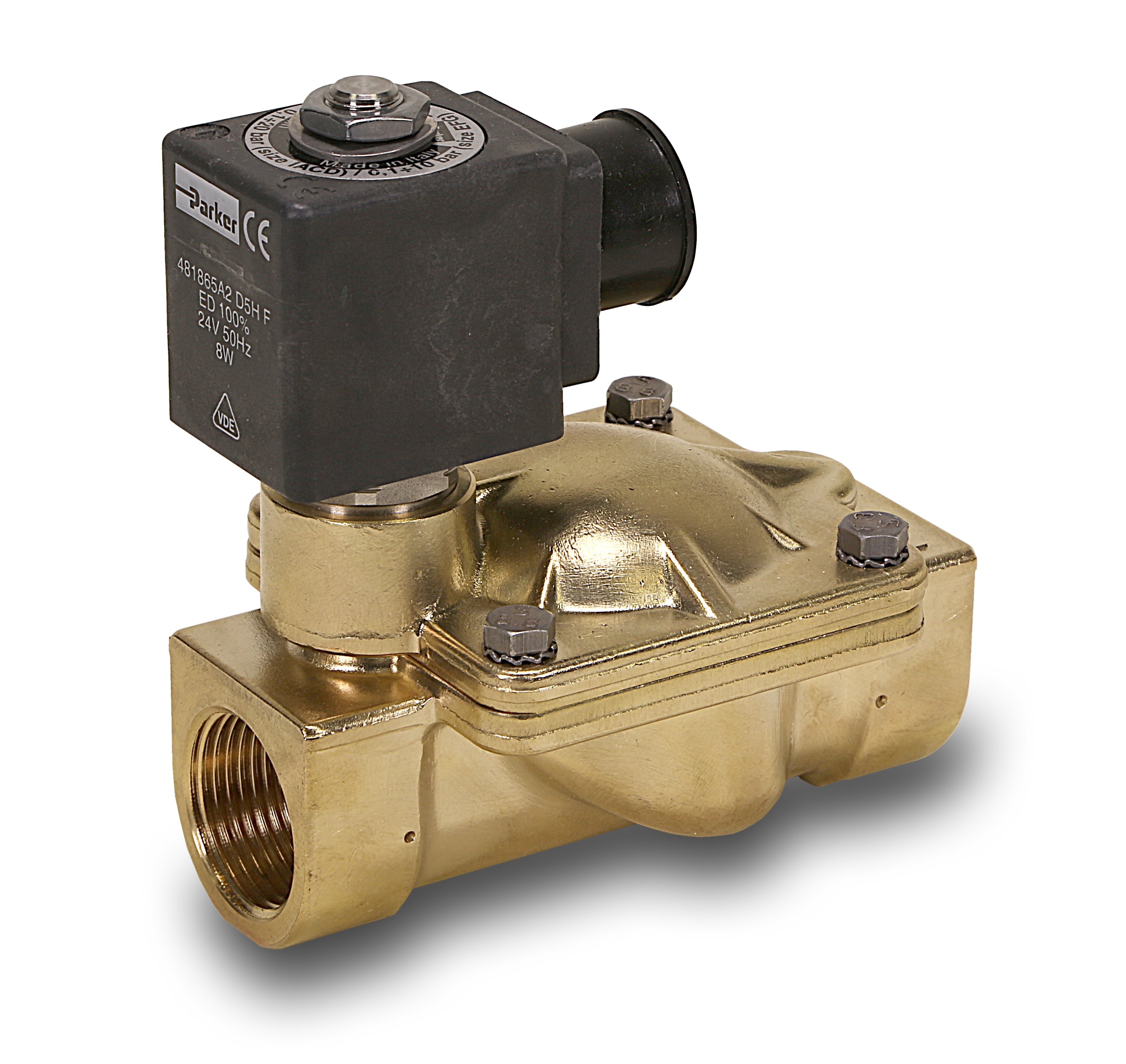 443782W - B Series Solenoid Valves for Water, Light oils, Neutral 